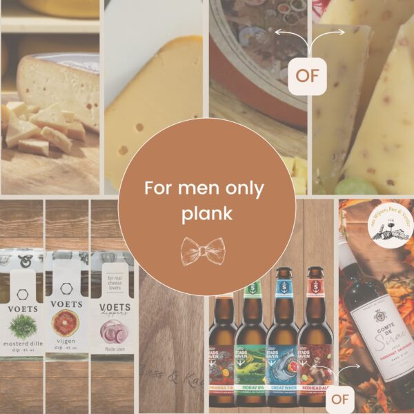For men only plank