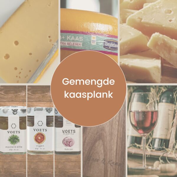 Gemengde kaasplank
