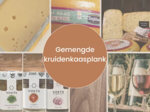 Gemengde kruidenkaasplank
