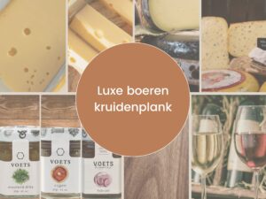 Luxe boeren kruidenkaasplank