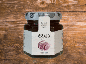 Rode uien dip 45 ml - Voets Cheese Dipper
