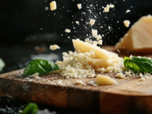 Gemalen Parmezaanse kaas - Parmesan Reggiano